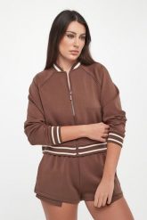Bluza damska rozpinana ARMANI EXCHANGE. Bluzy damskie Armani Exchange, m, bez wzorów, bez kaptura. W wyprzedaży za 489.30 zł.