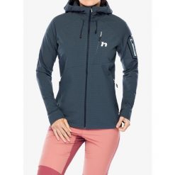 Kurtka softshell damska Hannah Arina Hoody. Niebieskie kurtki damskie Hannah, bez wzorów, z softshellu, bez kaptura. Za 298.99 zł.