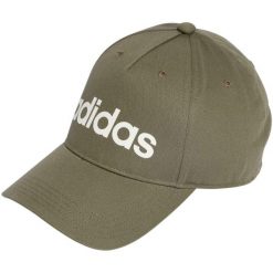 Czapka z daszkiem adidas Daily Cap. Zielone czapki z daszkiem damskie Adidas, bez wzorów, z materiału. Za 59.00 zł.