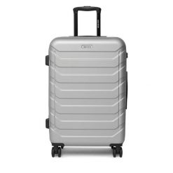 Walizka średnia GINO ROSSI. Szare walizki Gino Rossi, bez wzorów, średnie. Za 279.99 zł.