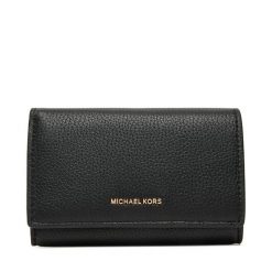Portfel MICHAEL Michael Kors. Czarne portfele damskie MICHAEL Michael Kors, bez wzorów. Za 479.99 zł.