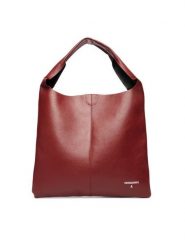 Patrizia Pepe Torebka 8B0321/L148-B861 Bordowy. Czerwone torebki klasyczne damskie Patrizia Pepe, ze skóry, bez dodatków. Za 1,289.00 zł.