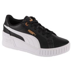 Buty sportowe Sneakersy damskie, Karmen Wedge. Czarne obuwie sportowe casual damskie Puma, bez zapięcia. Za 279.99 zł.
