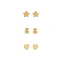 Zestaw kolczyków TOUS. Żółte kolczyki damskie tous, złote. Za 349.99 zł.