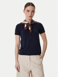 Weekend Max Mara T-Shirt Multib 2615971021 Granatowy Regular Fit. Niebieskie t-shirty damskie Weekend Max Mara, s, bez wzorów, z bawełny, bez kołnierzyka. Za 279.99 zł.