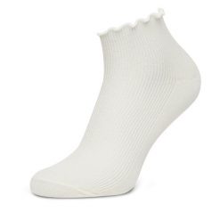 Skarpety krótkie DeeZee. Białe skarpetki damskie DeeZee, bez wzorów. Za 14.99 zł.