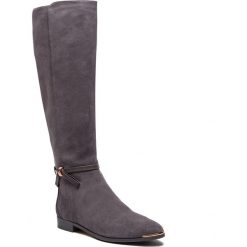 Oficerki TED BAKER - Lykla 9-17760 Grey. Szare kozaki damskie Ted Baker, z materiału. Za 1,449.00 zł.