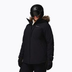 Kurtka narciarska damska Columbia Ava Alpine II Ins. Czarne kurtki sportowe damskie Columbia, na zimę, bez wzorów, bez kaptura. Za 789.99 zł.