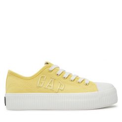 Trampki Gap. Żółte trampki damskie GAP, bez wzorów, bez zapięcia. Za 179.99 zł.