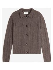 Perfect Cashmere Kaszmirowy kardigan "Friume" w kolorze brązowym rozmiar: XXL. Brązowe kardigany damskie Perfect Cashmere, xxl, bez wzorów, z kaszmiru. Za 1,000.99 zł.