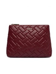 MEXX Kosmetyczka CEO-MEXX-W1-011-AW26 Bordowy. Czerwone kosmetyczki damskie Mexx, bez wzorów, ze skóry. Za 59.99 zł.