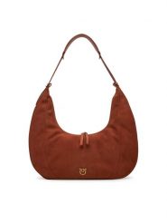 PINKO Torebka Slouchy Hobo Big PE 25 PLTT 104295 A29N Brązowy. Brązowe torebki klasyczne damskie Pinko, ze skóry, bez dodatków. Za 919.99 zł.