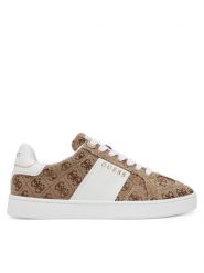 Guess Sneakersy FLJRO5 FAL12 Brązowy. Brązowe obuwie sportowe damskie Guess, z materiału, bez zapięcia. Za 339.99 zł.