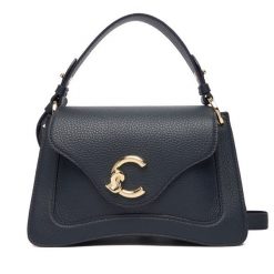 Torebka Coccinelle. Niebieskie kuferki damskie Coccinelle, bez wzorów, bez dodatków. Za 1,439.00 zł.