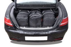 Torby Do Bagażnika Mercedes-Benz S Coupe 2014-2020 4Szt Kjust. Czarne torby podróżne KJUST, bez wzorów, z kauczuku. Za 1,233.00 zł.
