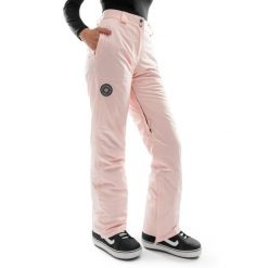 Spodnie snowboardowe damskie P1-W Pilat. Czerwone spodnie sportowe damskie SIROKO, na zimę, bez wzorów, narciarskie. W wyprzedaży za 330.95 zł.