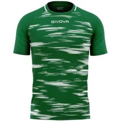 Koszulka sportowa Givova Pixel zielono-biała zielona 2xl. Białe koszulki sportowe damskie Givova, xl, bez wzorów, z dzianiny, bez ramiączek, do piłki nożnej. Za 68.30 zł.