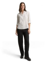 Tom Tailor Bluzka w kolorze kremowym rozmiar: 38. Brązowe bluzki damskie Tom Tailor, bez wzorów, bez kołnierzyka, bez ramiączek. Za 78.84 zł.