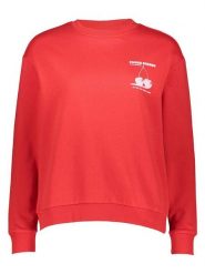 JDY Bluza "Nanna" w kolorze czerwonym rozmiar: XL. Czerwone bluzy damskie JDY, xl, bez wzorów, bez kaptura. Za 83.62 zł.