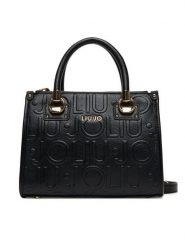 Liu Jo Torebka Ecs S Satchel AF5163 E0538 Czarny. Czarne torebki klasyczne damskie Liu Jo, ze skóry, bez dodatków. Za 669.99 zł.