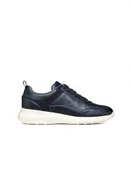 Geox Sneakersy "Alleniee" w kolorze granatowym rozmiar: 37. Niebieskie obuwie sportowe damskie Geox, bez zapięcia. Za 202.03 zł.