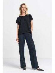 Rich & Royal Koszulka w kolorze czarnym rozmiar: L. Czarne koszulki damskie Rich & Royal, l, bez wzorów, bez kołnierzyka, bez ramiączek. Za 208.99 zł.