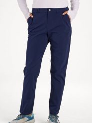 Marmot Spodnie turystyczne "Arch Rock" w kolorze granatowym rozmiar: 2. Niebieskie spodnie dresowe damskie Marmot, bez wzorów, z materiału. Za 165.99 zł.