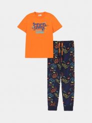 Coccodrillo Piżama WC4448210PJS Kolorowy Regular Fit. Piżamy chłopięce COCCODRILLO, bez wzorów, z bawełny, bez ramiączek. Za 79.99 zł.