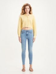 Levi´s Dżinsy "720" - Super Skinny fit - w kolorze błękitnym rozmiar: W27/L28. Niebieskie jeansy damskie z podwyższonym stanem. Za 158.10 zł.