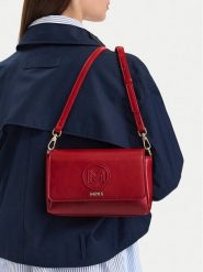 MEXX Torebka CEO-MEXX-L-007-10 Czerwony. Czerwone listonoszki damskie Mexx, bez wzorów, ze skóry, bez dodatków. Za 149.99 zł.