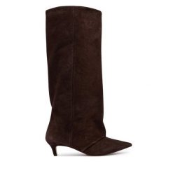 Kozaki Steve Madden. Brązowe kozaki damskie Steve Madden, bez obcasa, na płaskiej podeszwie, bez zapięcia. Za 1,159.00 zł.