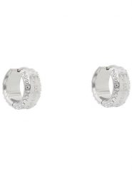 Guess Kolczyki Just Guess JUBE03 112JW Srebrne rodowanie. Szare kolczyki damskie Guess, srebrne. Za 129.99 zł.