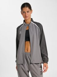 Damska bluza dresowa Hummel Lead 2.0. Szare bluzy damskie Hummel, l, bez wzorów, z dresówki, bez kaptura. Za 319.00 zł.