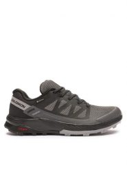 Salomon Trekkingi Outrise Gtx W GORE-TEX L47142600 Czarny. Czarne obuwie sportowe damskie Salomon, z gore-texu, bez zapięcia. Za 489.99 zł.