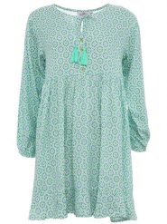 Zwillingsherz Sukienka "Rosalind" w kolorze zielonym rozmiar: L/XL. Zielone sukienki damskie Zwillingsherz, bez wzorów, z wiskozy, bez ramiączek. Za 127.35 zł.