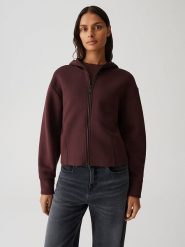 OPUS Bluza "Gulnora" w kolorze bordowym rozmiar: 36. Czerwone bluzy damskie Opus, bez wzorów, bez kaptura. Za 195.99 zł.