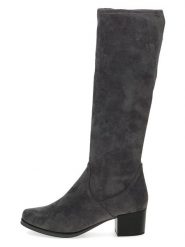 Caprice Kozaki w kolorze antracytowym rozmiar: 42. Czarne kozaki damskie Caprice, na zimę, bez obcasa, bez zapięcia. Za 208.99 zł.