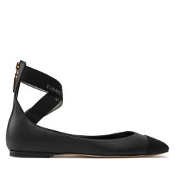 Baleriny Elisabetta Franchi. Czarne balerinki damskie Elisabetta Franchi, bez wzorów. Za 1,399.00 zł.
