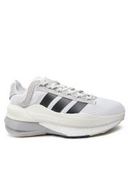 Adidas Sneakersy Avryn_X JH6664 Biały. Białe obuwie sportowe damskie Adidas, z materiału, bez zapięcia. Za 519.99 zł.