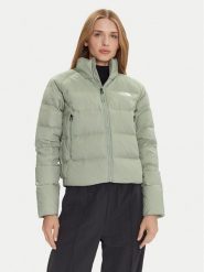 The North Face Kurtka puchowa Hyalite NF0A8E73 Zielony Regular Fit. Zielone kurtki damskie The North Face, m, bez wzorów, z puchu, bez kaptura. Za 999.99 zł.