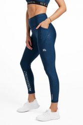 Legginsy fitness damskie Rough Radical Speed X. Czarne legginsy damskie ROUGH RADICAL, l, bez wzorów, z dzianiny. Za 169.90 zł.