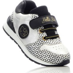 Sneakersy Hello Kitty bonprix srebrno-czarny. Buty sportowe chłopięce bonprix. Za 79.99 zł.