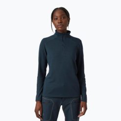 Bluza damska Helly Hansen Inshore 1/2 Zip Pullover. Niebieskie bluzy damskie Helly Hansen, xs, bez wzorów, bez kaptura. Za 119.99 zł.