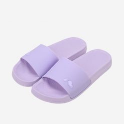 Klapki Kubota Basenowe Pure Pastelowy Fiolet. Zielone klapki damskie Kubota, bez wzorów, z dresówki, bez obcasa, bez zapięcia. Za 69.99 zł.