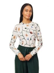 Scotch & Soda Koszulka w kolorze białym rozmiar: M. Białe bluzki damskie Scotch & Soda, m, bez wzorów, bez kołnierzyka, bez ramiączek. Za 119.95 zł.