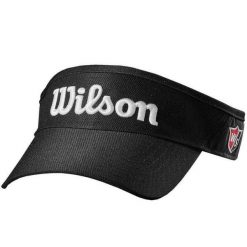 Czapka Z Daszkiem Z Haftowanym Logo Dla Dorosłych Unisex. Czarne czapki z daszkiem damskie Wilson, bez wzorów. Za 137.99 zł.