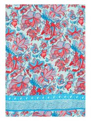 Aller Simplement Szal w kolorze turkusowo-różowym - 180 x 50 cm rozmiar: 180x50 cm. Czerwone szaliki damskie Aller Simplement, bez wzorów, z materiału. Za 17.99 zł.