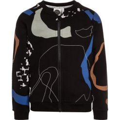 Mainio CHILDRENS BOMBER Bluza rozpinana black. Czarne bluzy chłopięce Mainio, z bawełny. Za 199.00 zł.