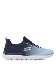 Skechers Sneakersy Bright Charmer 149536/NVY Granatowy. Niebieskie obuwie sportowe damskie Skechers, z materiału, bez zapięcia. Za 239.99 zł.