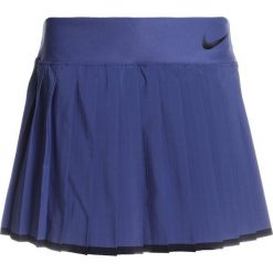 Nike Performance GIRLS VICTORY SKIRT Spódnica sportowa blue recall/black. Niebieskie spódnice dziewczęce Nike Performance, z elastanu, sportowe. Za 139.00 zł.